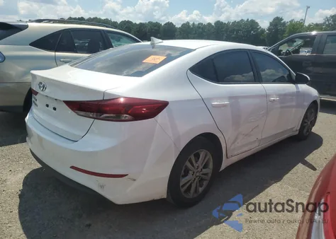 2018 Hyundai Elantra Sel из США, поврежденный, VIN 5NPD84LF0JH214105